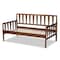 Baxton Studio Midori Walnut Wood Twin Size Daybed 168-10834 - alternate 7